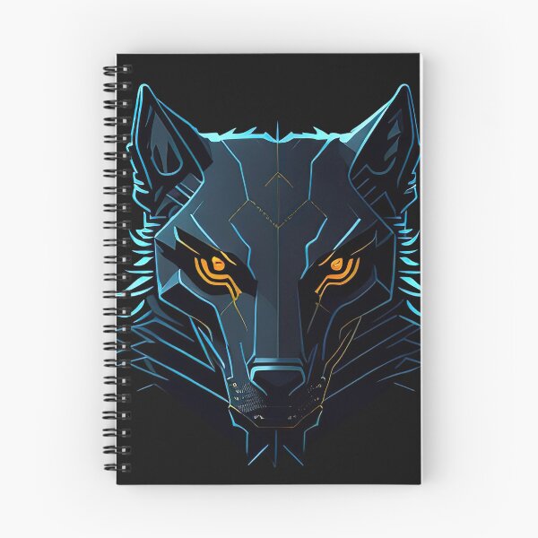 Item preview, Dark Cyber Wolf designed and sold by DoubleDribble.