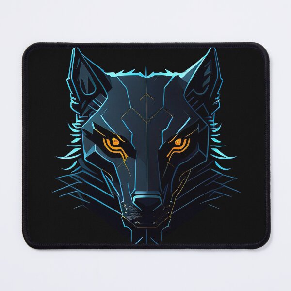 Item preview, Dark Cyber Wolf designed and sold by DoubleDribble.