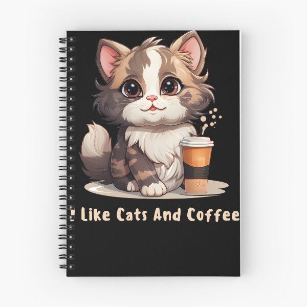 Item preview, I Like Cats And Coffee designed and sold by FuelForTheSoul.