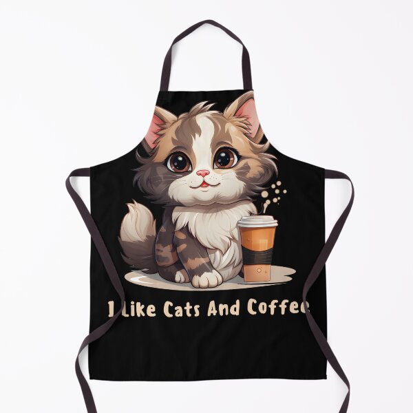 Item preview, I Like Cats And Coffee designed and sold by FuelForTheSoul.
