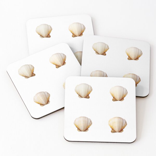 Item preview, Small Spread out Shells Sticker 4 Group Collection 001 designed and sold by PlanetArchive.