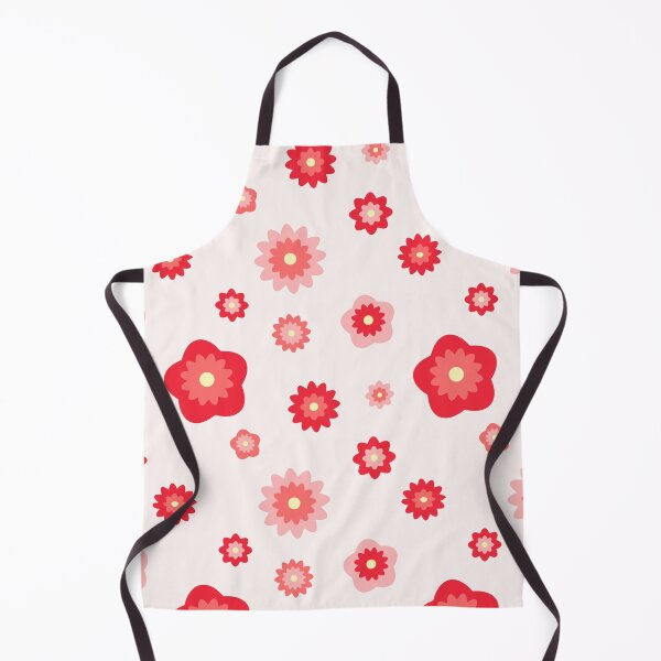 Item preview, Retro Red Pink Flower Color Burst Starburst Pattern designed and sold by Simply Magic Supply.