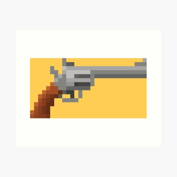 Pixel Art Rifle Gun Graphic by Muhammad Rizky Klinsman · Creative Fabrica