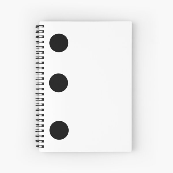 Three Hole Punch Jim Spiral Notebook for Sale by mkunze