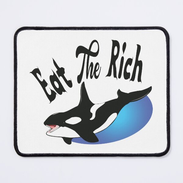Item preview, Eat The Rich, Orca, Yacht Killer Shirt, by DAM Creative, designed and sold by DAM Creative ⭐⭐⭐⭐⭐.
