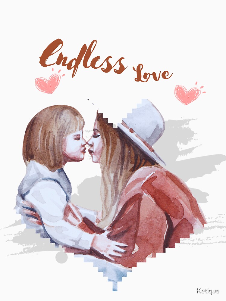 Endless Love of a Mother and Child Essential T-Shirt for Sale by Ketique