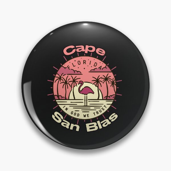 Item preview, Cape San Blas Florida Flamingo Retro Sunset designed and sold by JacoBeatzShop.