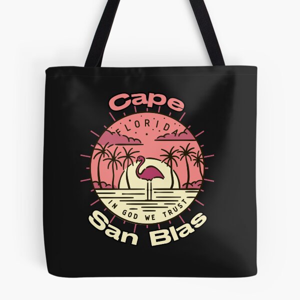 Item preview, Cape San Blas Florida Flamingo Retro Sunset designed and sold by JacoBeatzShop.