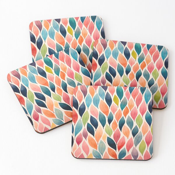 Item preview, Leaves in different colors designed and sold by TogetherDshop.