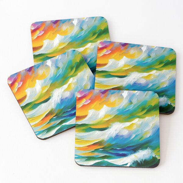Item preview, A dynamic painting of a stormy sea. designed and sold by Rostislav Bouda.