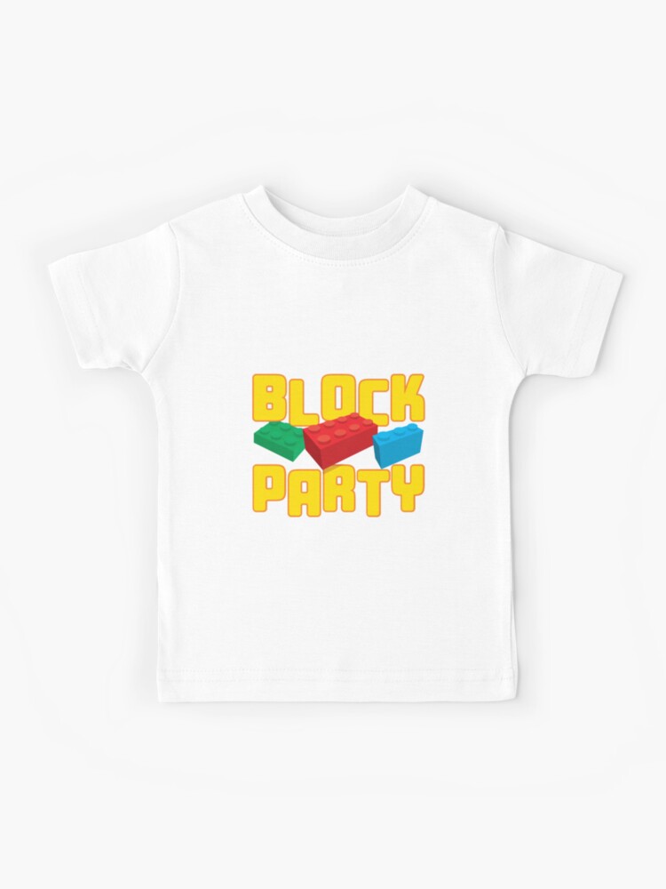 Block Party Building Blocks for Kids | Kids T-Shirt