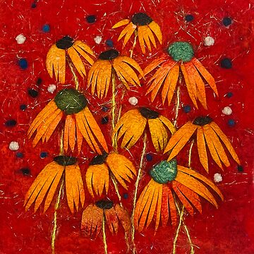 Artwork thumbnail, Crimson Revival by Ushma Sargeant Art