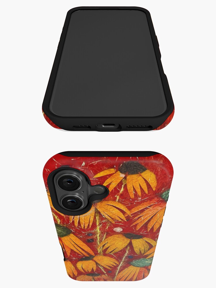 Thumbnail 3 of 4, iPhone Case, Crimson Revival designed and sold by ushma-s.