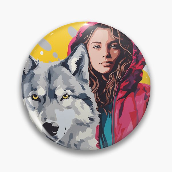 Item preview, shewolfdaughter splatter paint backgound illustration designed and sold by PatternsFTW.