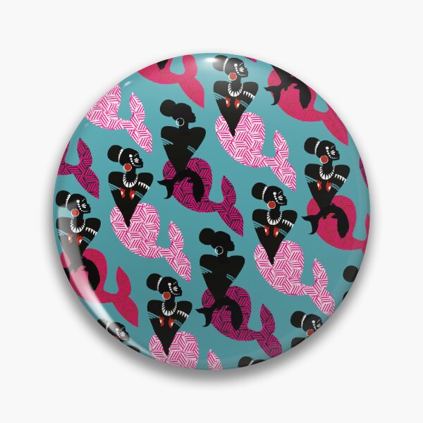 Item preview, Fishtails - Pink and Blue designed and sold by KEROMERO.