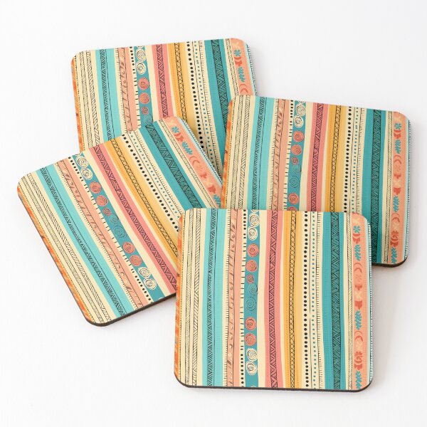 Item preview, A Henna stripes pattern designed and sold by TogetherDshop.