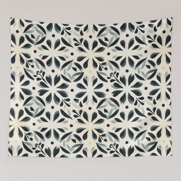 Item preview, Black and White Mosaic Pattern designed and sold by SBD-Shop.