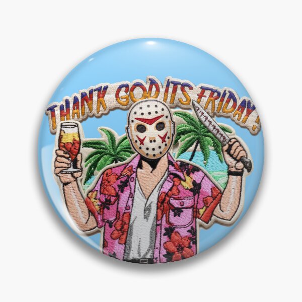 Item preview, Thank God Its Friday Patch Design designed and sold by gentleman-rogue.