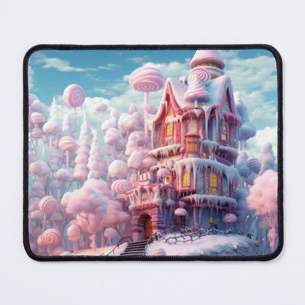 Item preview, Snowy landscape with candy house: A winter charm designed and sold by Belltwon.