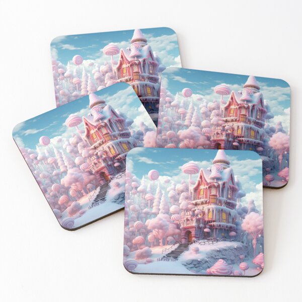 Item preview, Snowy landscape with candy house: A winter charm designed and sold by Belltwon.