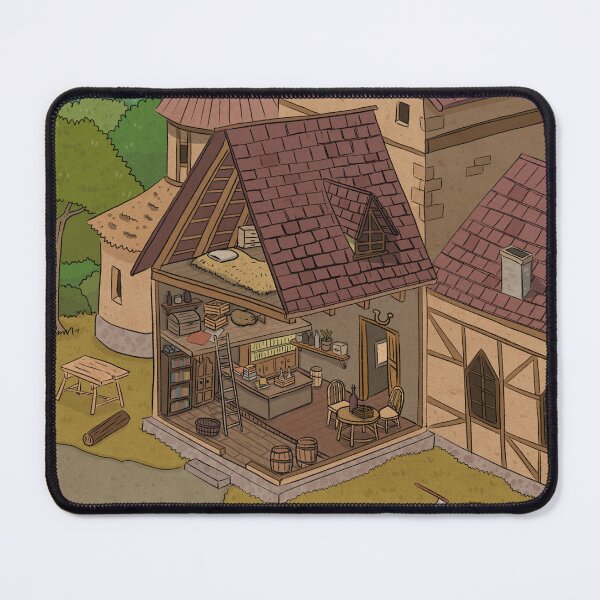 Item preview, medival house designed and sold by jiamthings.