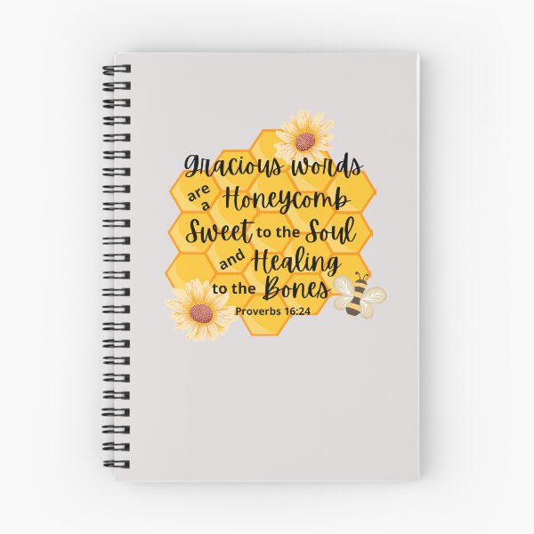 Item preview, Gracious Words Honeycomb Proverbs designed and sold by ChristiKShop.