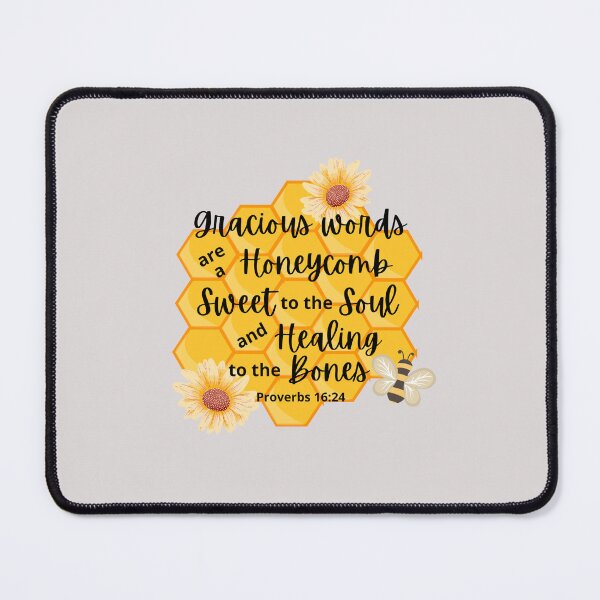 Item preview, Gracious Words Honeycomb Proverbs designed and sold by ChristiKShop.