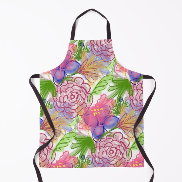 Item preview, Design Colorful flowers in digital watercolor designed and sold by stefaniagil.