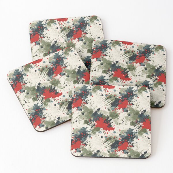 Item preview, Grunge Splatter Paint Style Illustrated Seamless Pattern designed and sold by PatternsFTW.