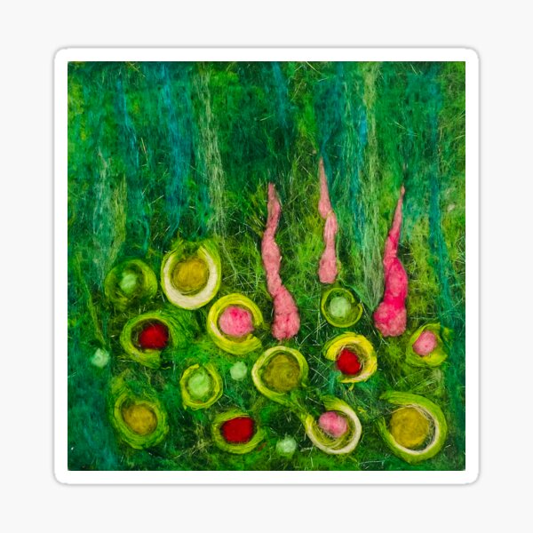 Emerald Vines Sticker
