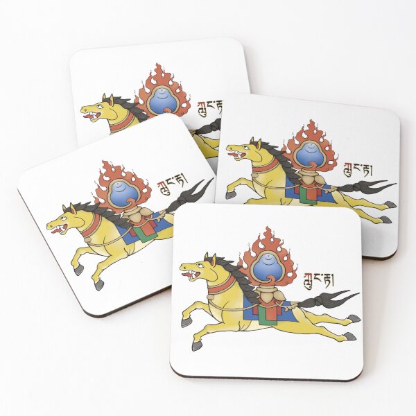 Item preview, Buddhist Windhorse -  Klung Rta Protective Force designed and sold by ViewerEqualsPhoton.