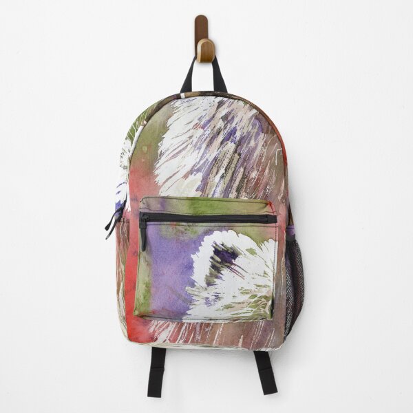 Item preview, Colorful watercolor painting grizzly bear fine art print wall decor animal designed and sold by rfoxphoto.