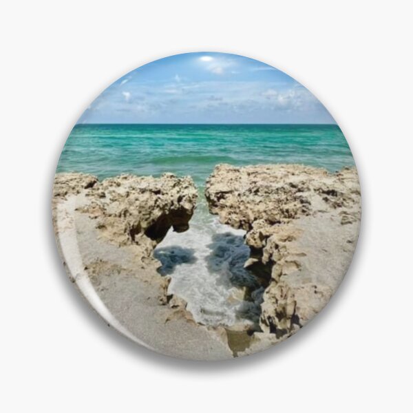 Item preview, JUPITER ISLAND BLOWING ROCKS designed and sold by BridgetBresser.