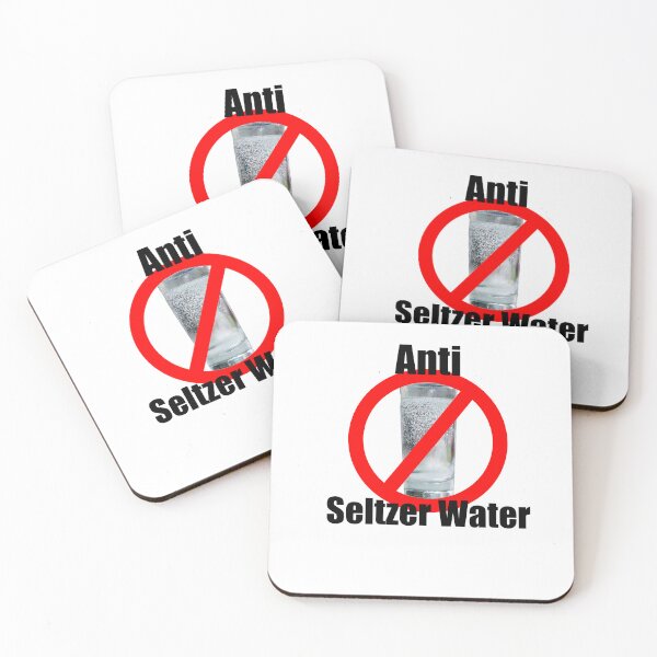 Item preview, Anti Seltzer Water designed and sold by RaspberryPunch.