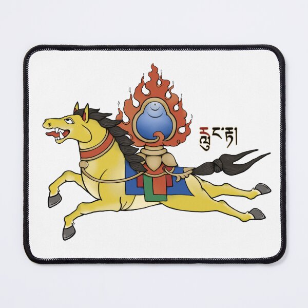 Item preview, Buddhist Windhorse - Rlung Rta Protective Force designed and sold by ViewerEqualsPhoton.