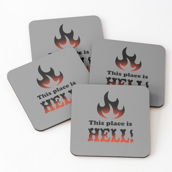 Item preview, This Place Is HELL designed and sold by TheWoodsRDark.