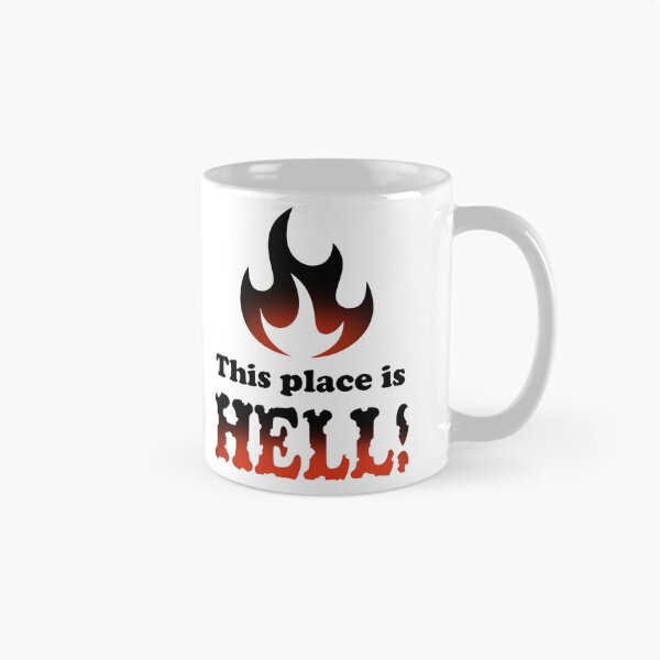 Item preview, This Place Is HELL designed and sold by TheWoodsRDark.
