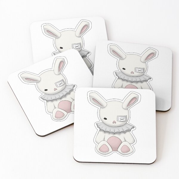 Item preview, Bunny clown sticker designed and sold by coconarvaezs.
