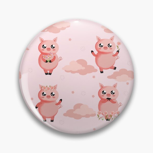 Item preview, Cute piggy print designed and sold by TalkingWallsGe.