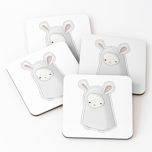 Item preview, Cute bunny ghost designed and sold by coconarvaezs.