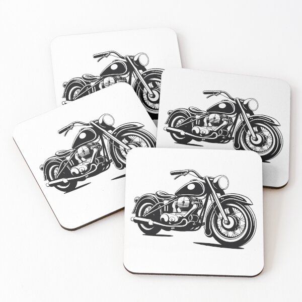 Item preview, Black & White Motorcycle designed and sold by Carter Breaux.
