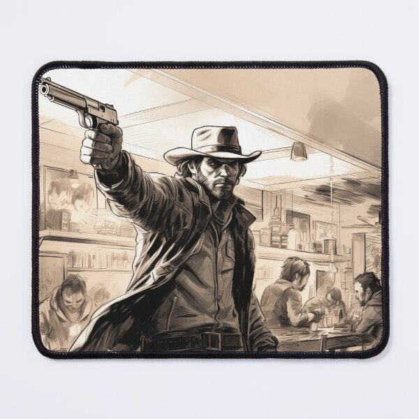 Item preview, A gunslinger in a bar shootout designed and sold by Sketch-Shack.