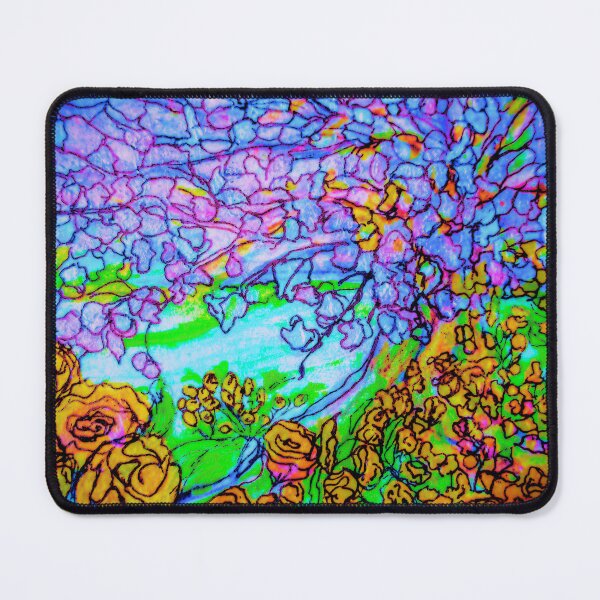 Item preview, Fabulous Tree with Loud Roses designed and sold by oddlycobbled.