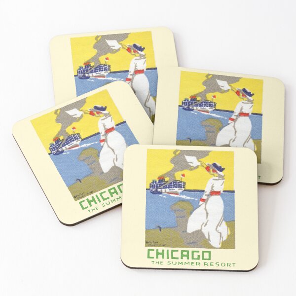 Item preview, 1915 Chicago, The Summer Resort designed and sold by historicimage.