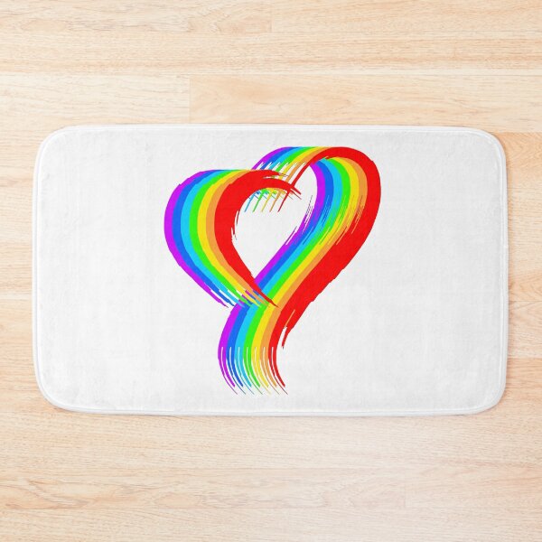 Item preview, Rainbow Heart Pride Pop Art V2 designed and sold by RetrospectUK.