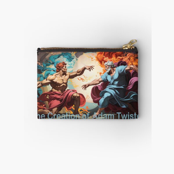 Item preview, Twist of the Divine: A Modern Take on Michelangelo's Creation of Adam designed and sold by JLCableStudio.