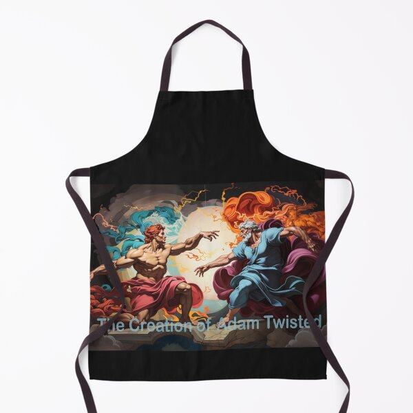 Item preview, Twist of the Divine: A Modern Take on Michelangelo's Creation of Adam designed and sold by JLCableStudio.