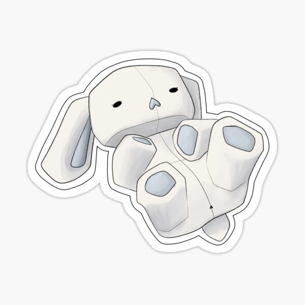 bunny love Sticker for Sale by worldsgirl