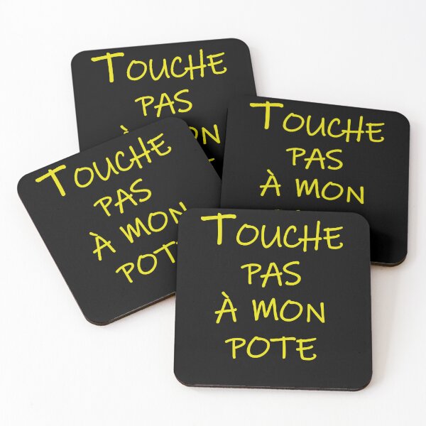 Aperçu de l'œuvre Touche Pas à Mon Pote Résistance Française créée et vendue par LoveAndDefiance.