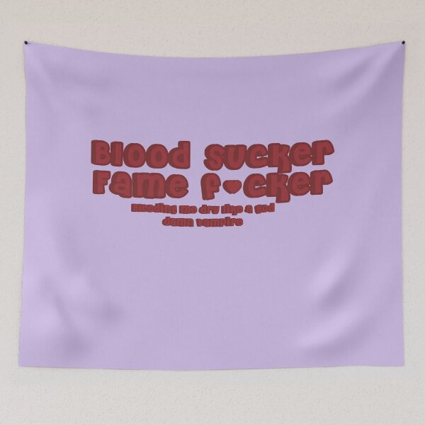 Item preview, Vampire lyrics designed and sold by chickensoupshop.